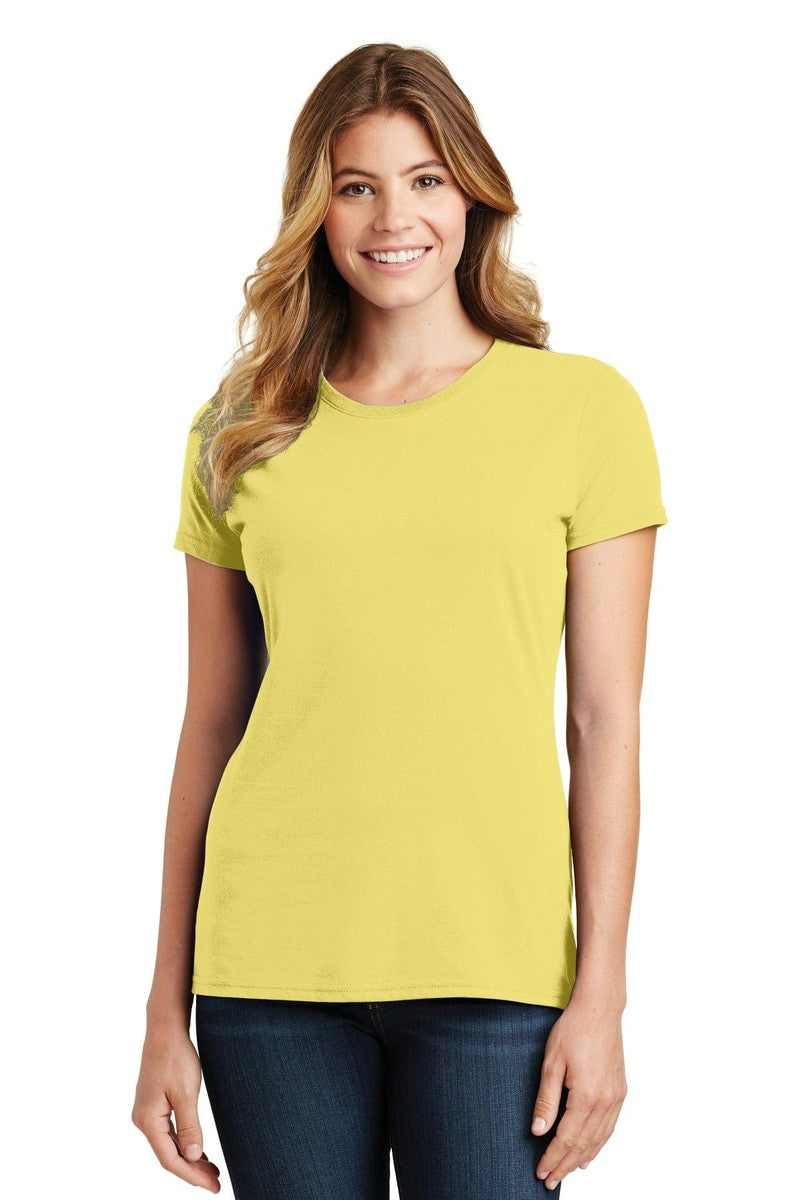 Port & Company Ladies Fan Favorite Tee. LPC450, Traditional Colors in 