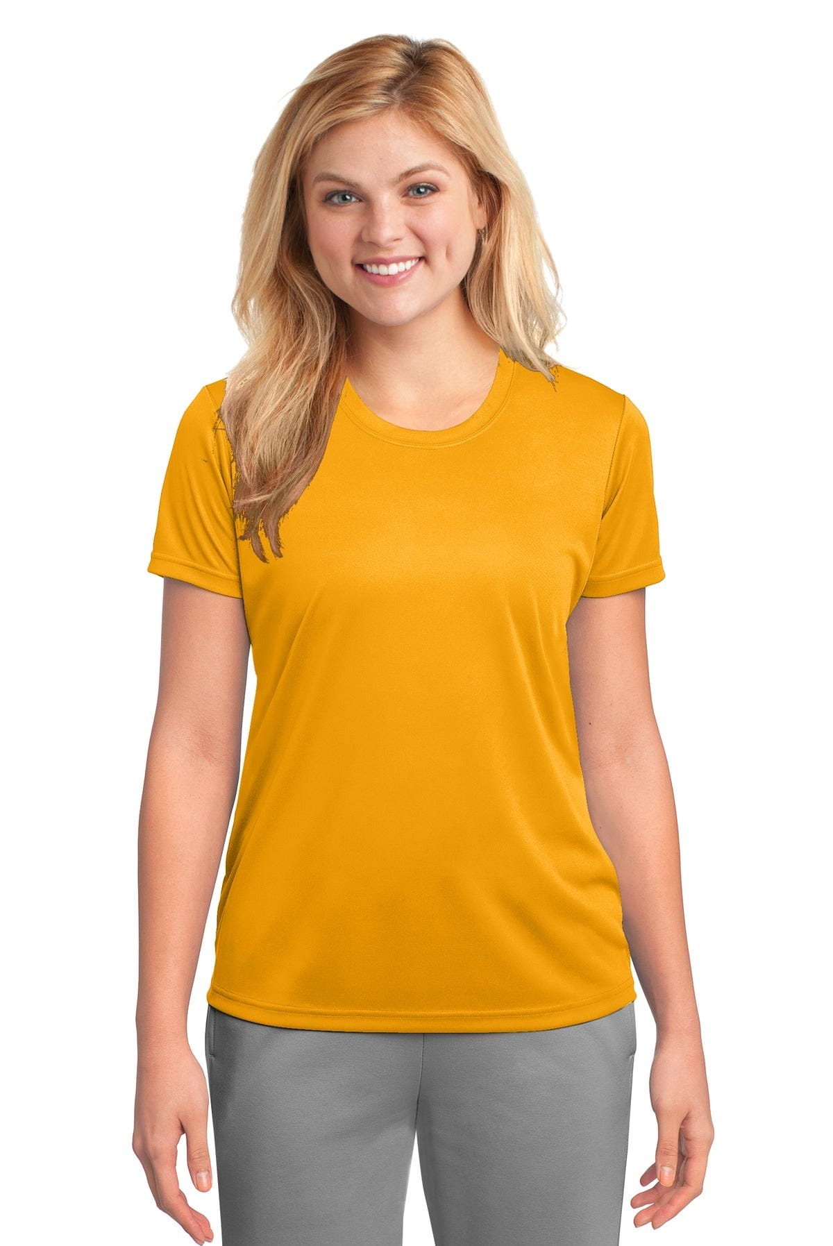 Port & Company T-Shirts XS / Gold Port & Company Ladies Performance Tee. LPC380