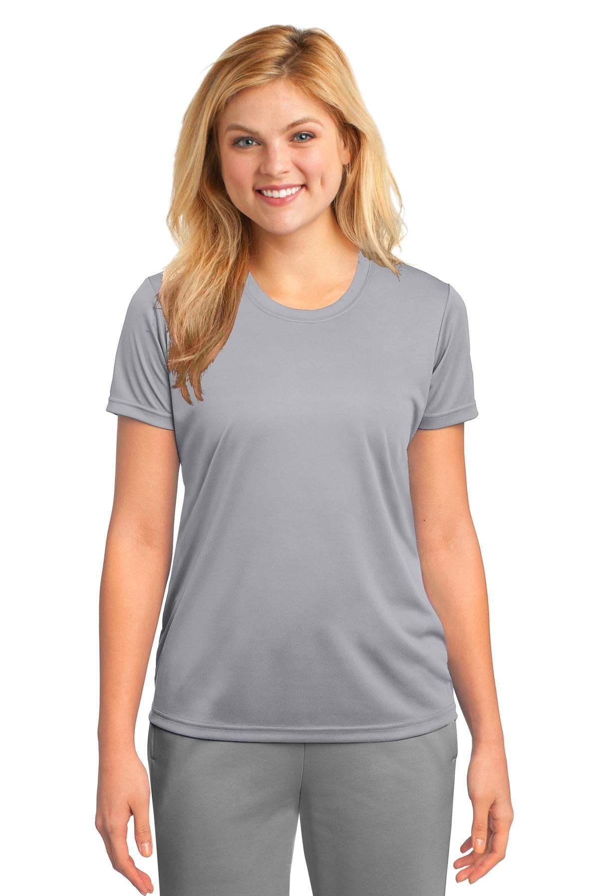 Port & Company T-Shirts XS / Silver Port & Company Ladies Performance Tee. LPC380