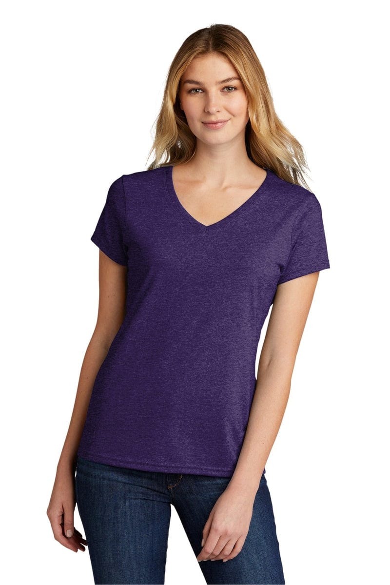 Port & Company Ladies Tri-Blend V-Neck Tee. LPC330V in 