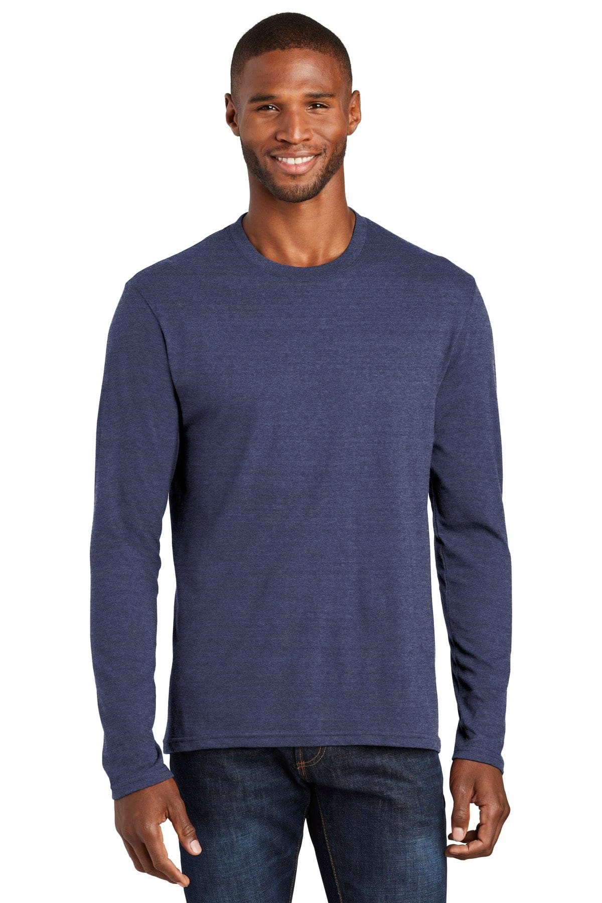 Port & Company T-Shirts Port & Company Long Sleeve Fan Favorite Blend Tee. PC455LS
