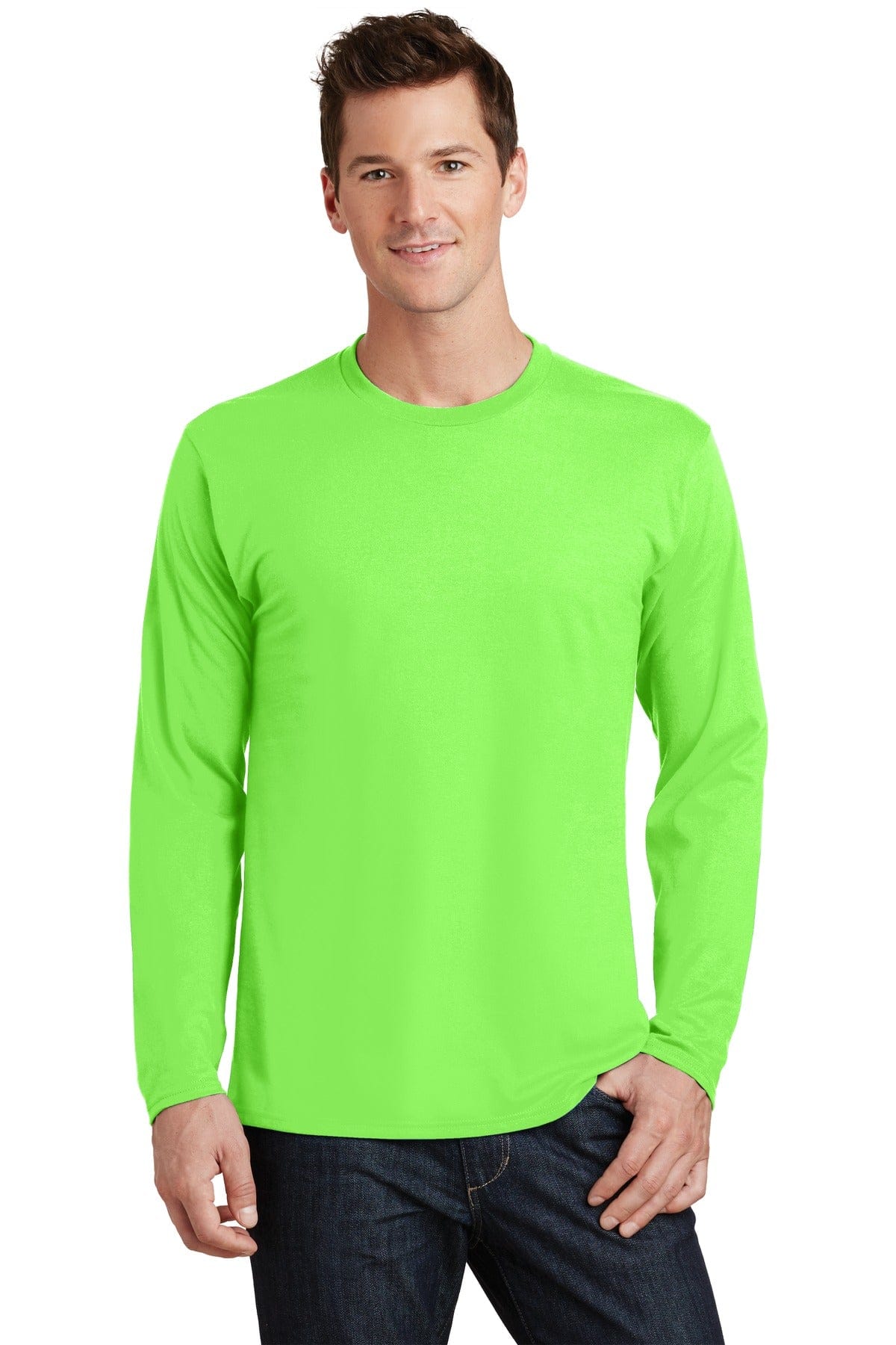 Port & Company T-Shirts Port & Company Long Sleeve Fan Favorite Tee. PC450LS, Basic Colors