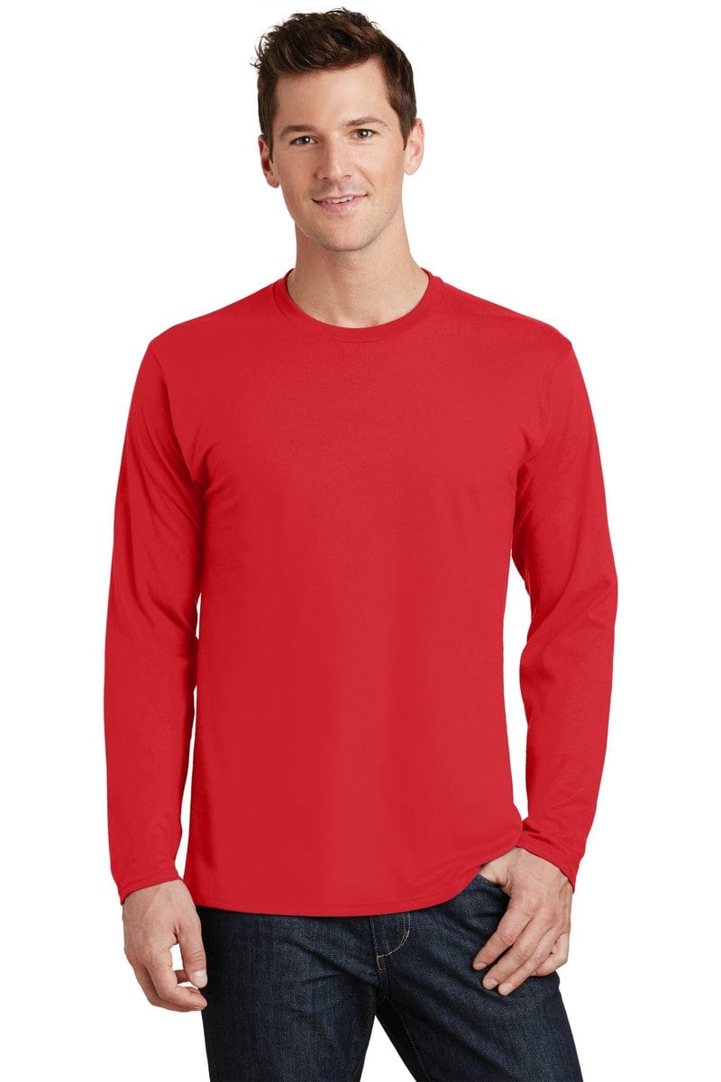 Port & Company Long Sleeve Fan Favorite Tee. PC450LS in 