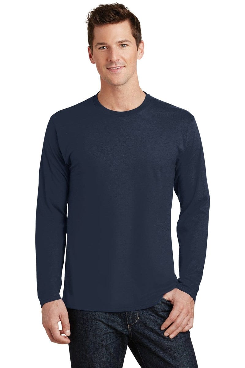 Port & Company Long Sleeve Fan Favorite Tee. PC450LS in 