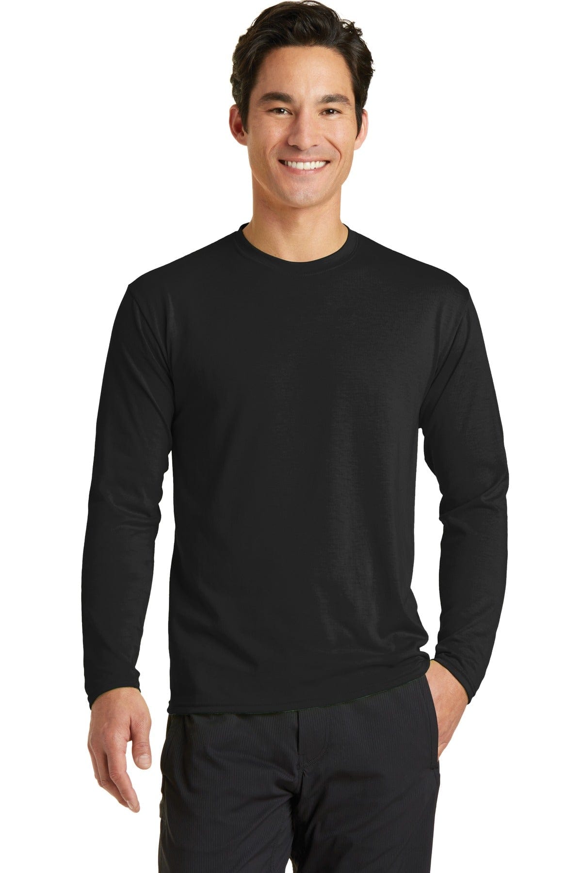 Port & Company T-Shirts Port & Company Long Sleeve Performance Blend Tee. PC381LS