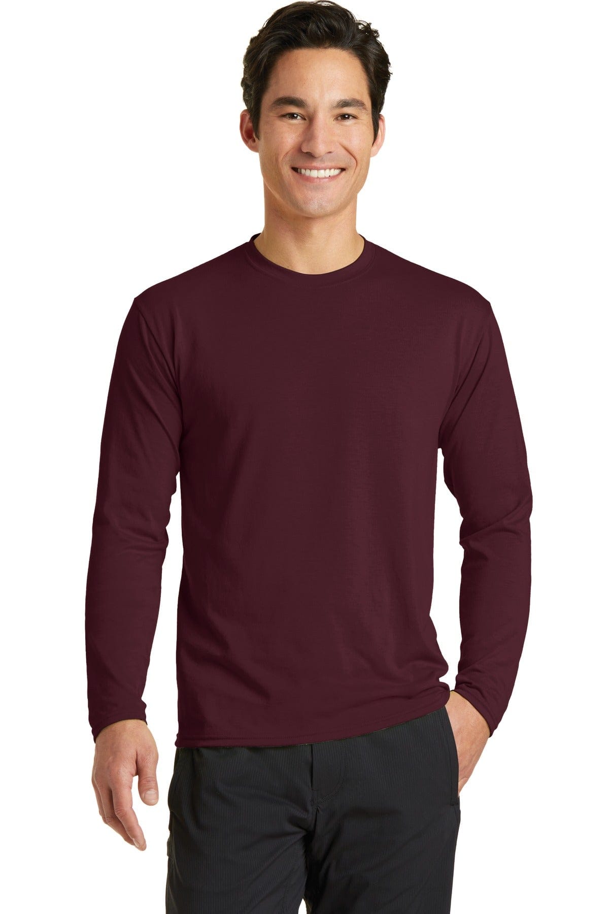 Port & Company T-Shirts Port & Company Long Sleeve Performance Blend Tee. PC381LS