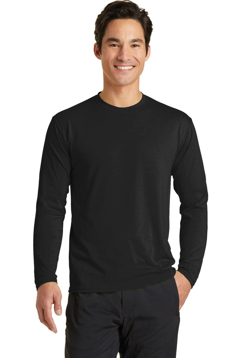 Port & Company Long Sleeve Performance Blend Tee. PC381LS in 