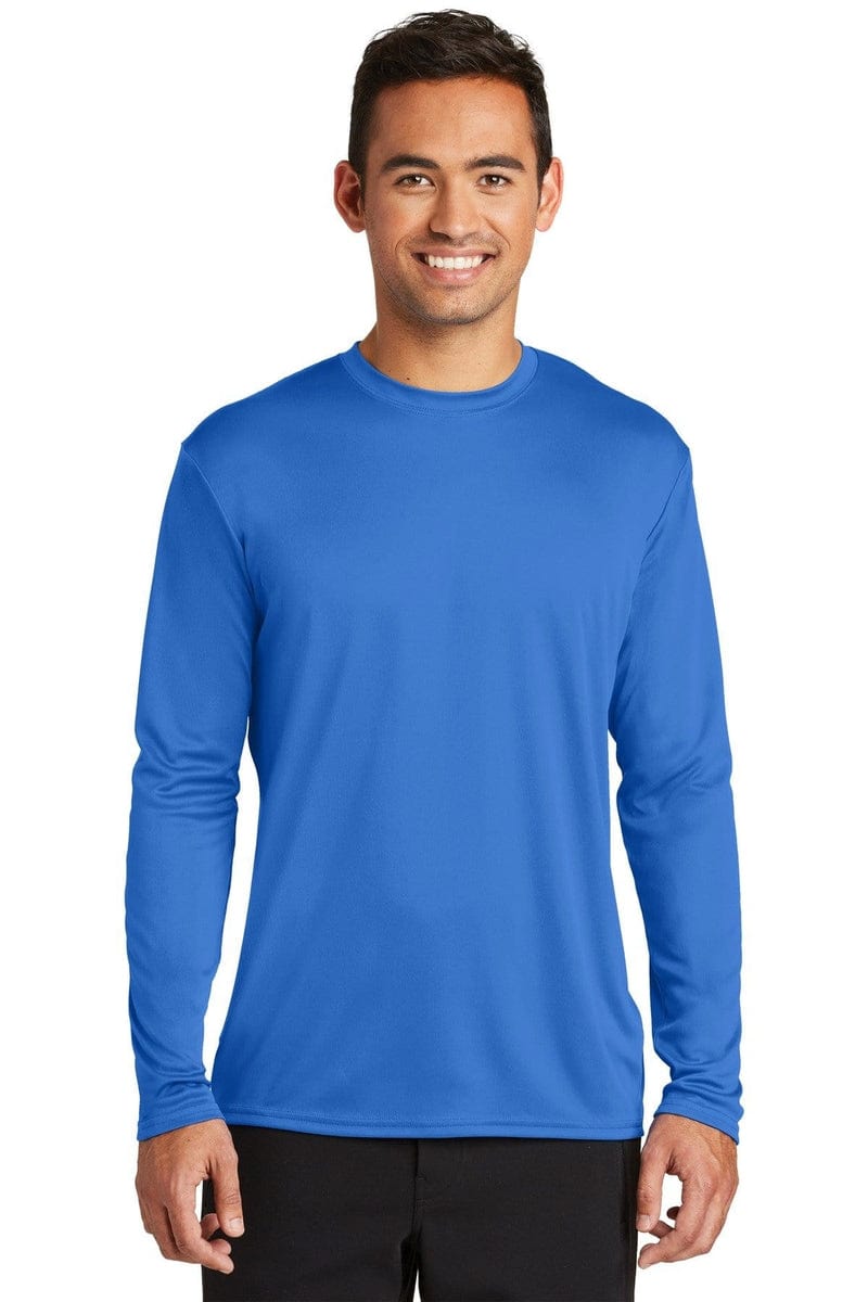 Port & Company Long Sleeve Performance Tee. PC380LS in 