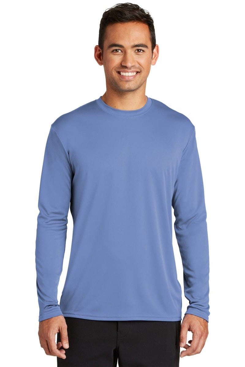 Port & Company Long Sleeve Performance Tee. PC380LS in 