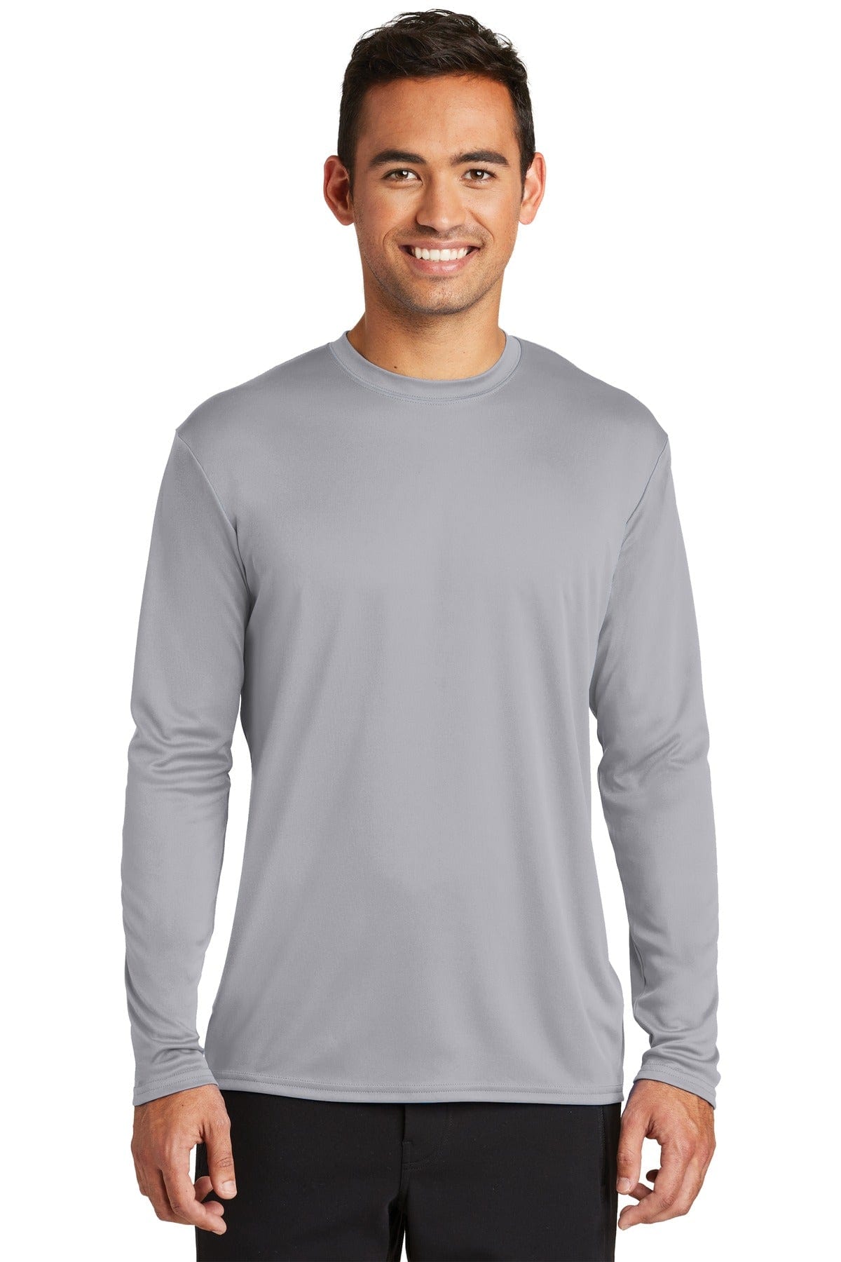 Port & Company Long Sleeve Performance Tee. PC380LS in 