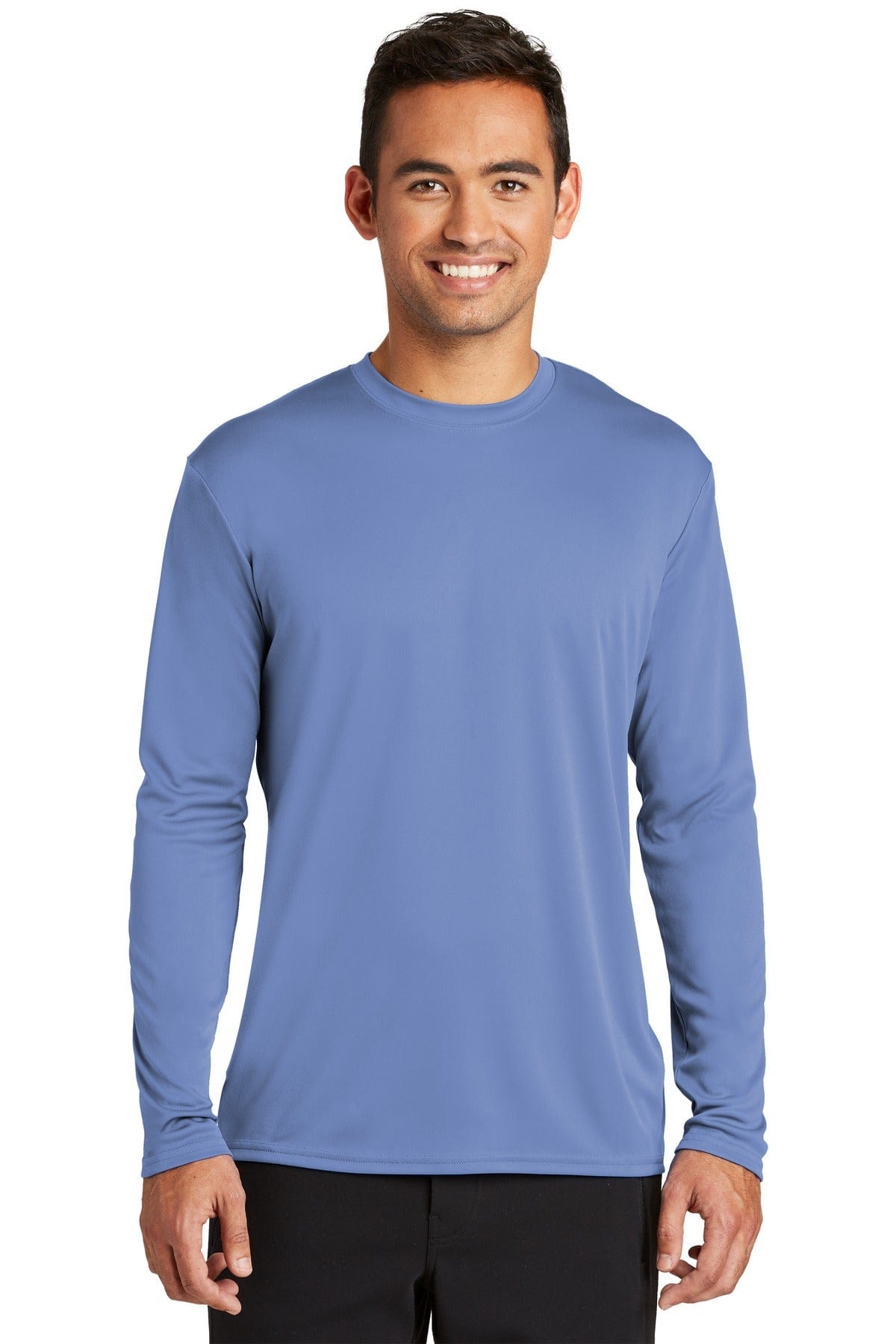 Port & Company Long Sleeve Performance Tee. PC380LS in 