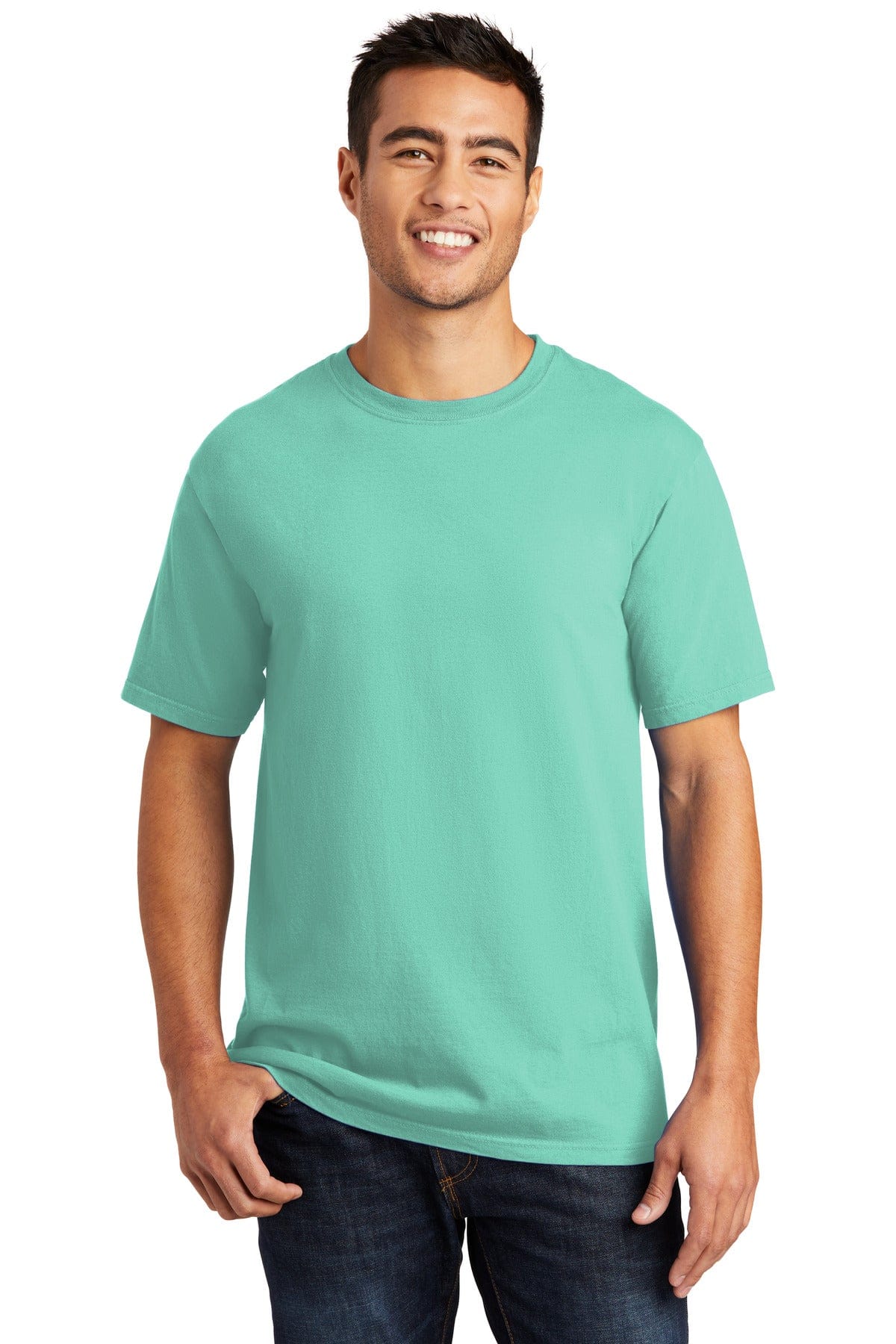 Port & Company PC099 Beach Wash Garment-Dyed Tee in Cool Mint