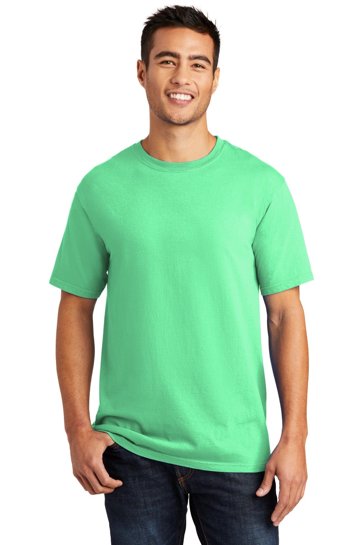 Port & Company PC099 Beach Wash Garment-Dyed Tee in Jadeite
