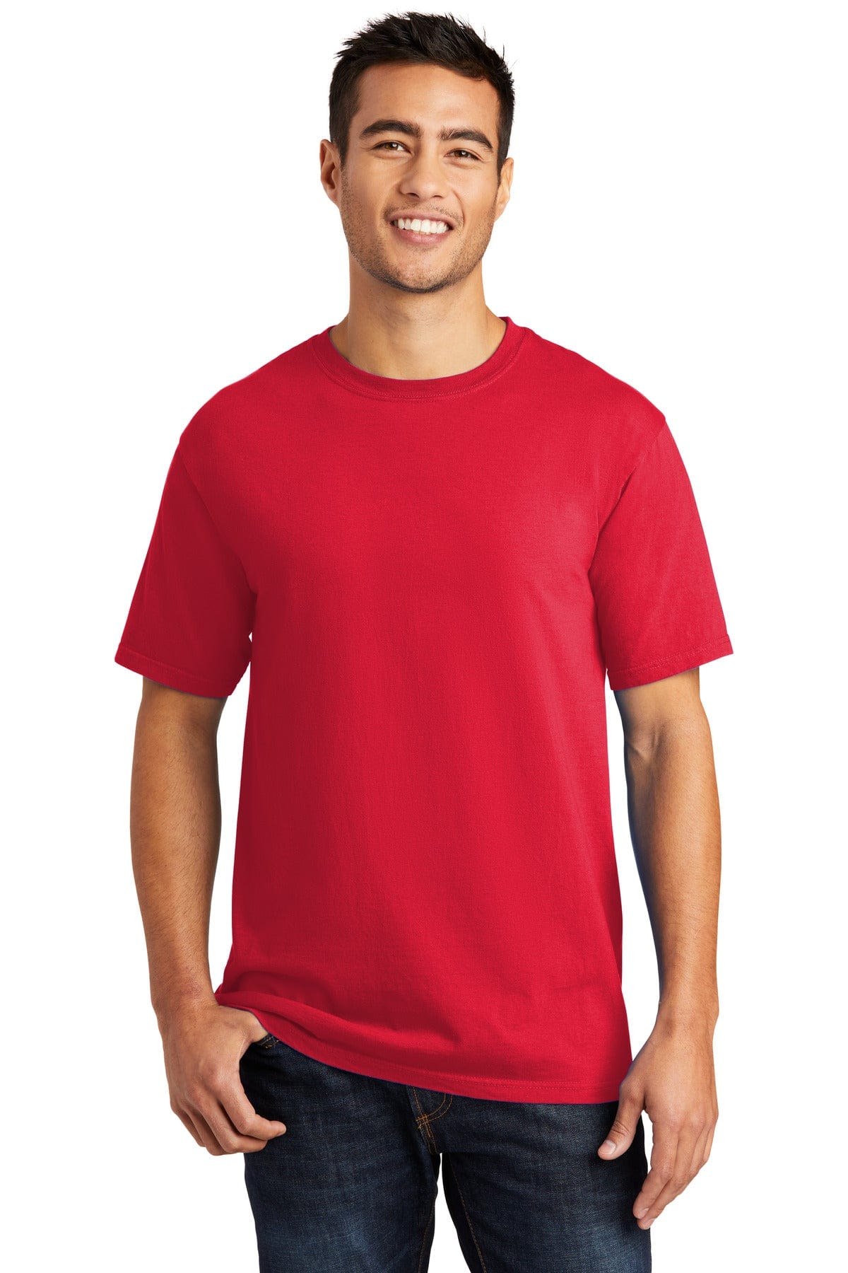 Port & Company PC099 Beach Wash Garment-Dyed Tee in Red