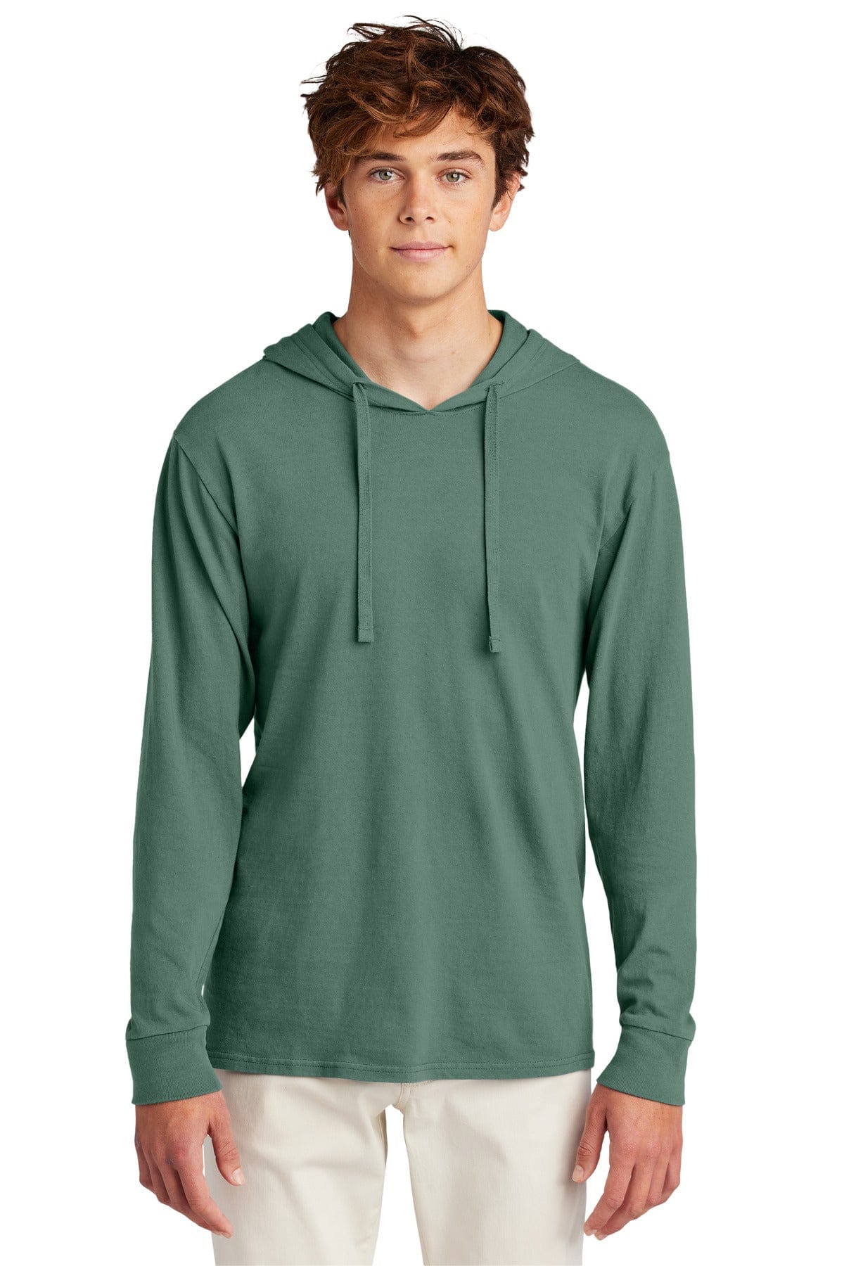 Port & Company PC099H Beach Wash Garment-Dyed Pullover Hooded Tee in 