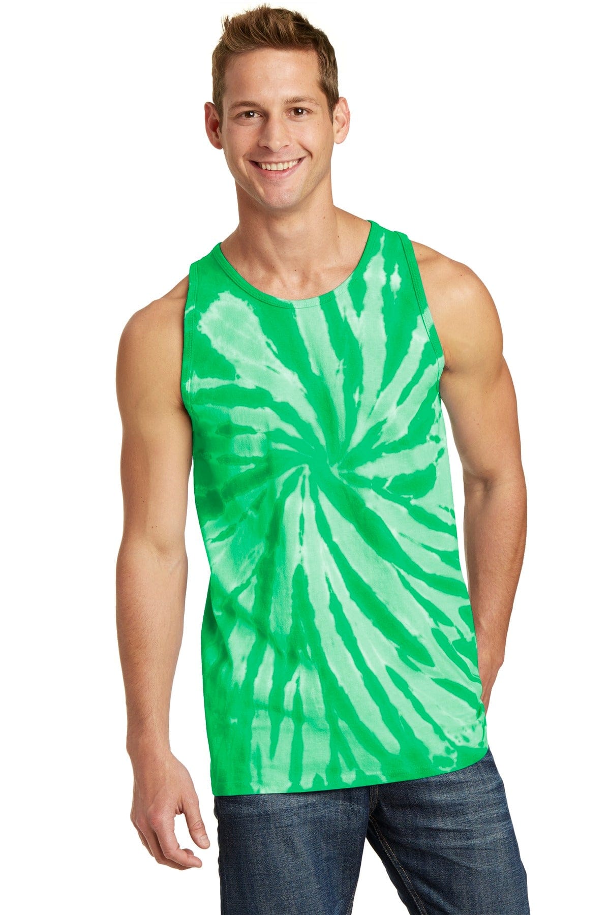 Port & Company PC147TT Tie-Dye Tank Top in 