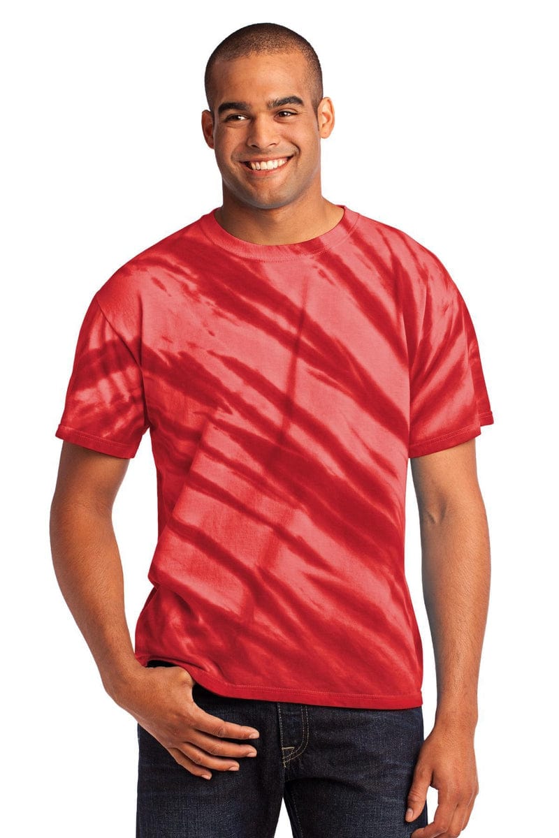 Port & Company - Tiger Stripe Tie-Dye Tee. PC148 in 