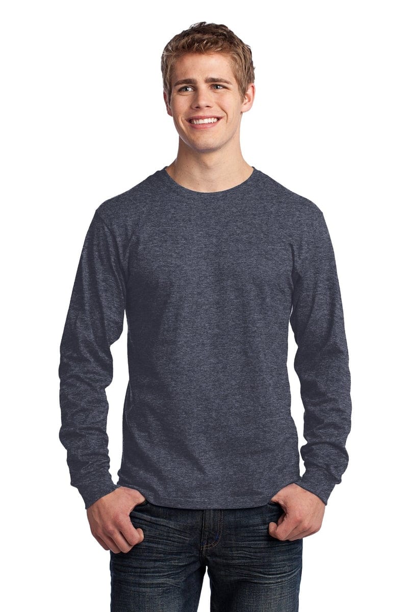 Port & Company PC54LS Long Sleeve Core Cotton Tee in 