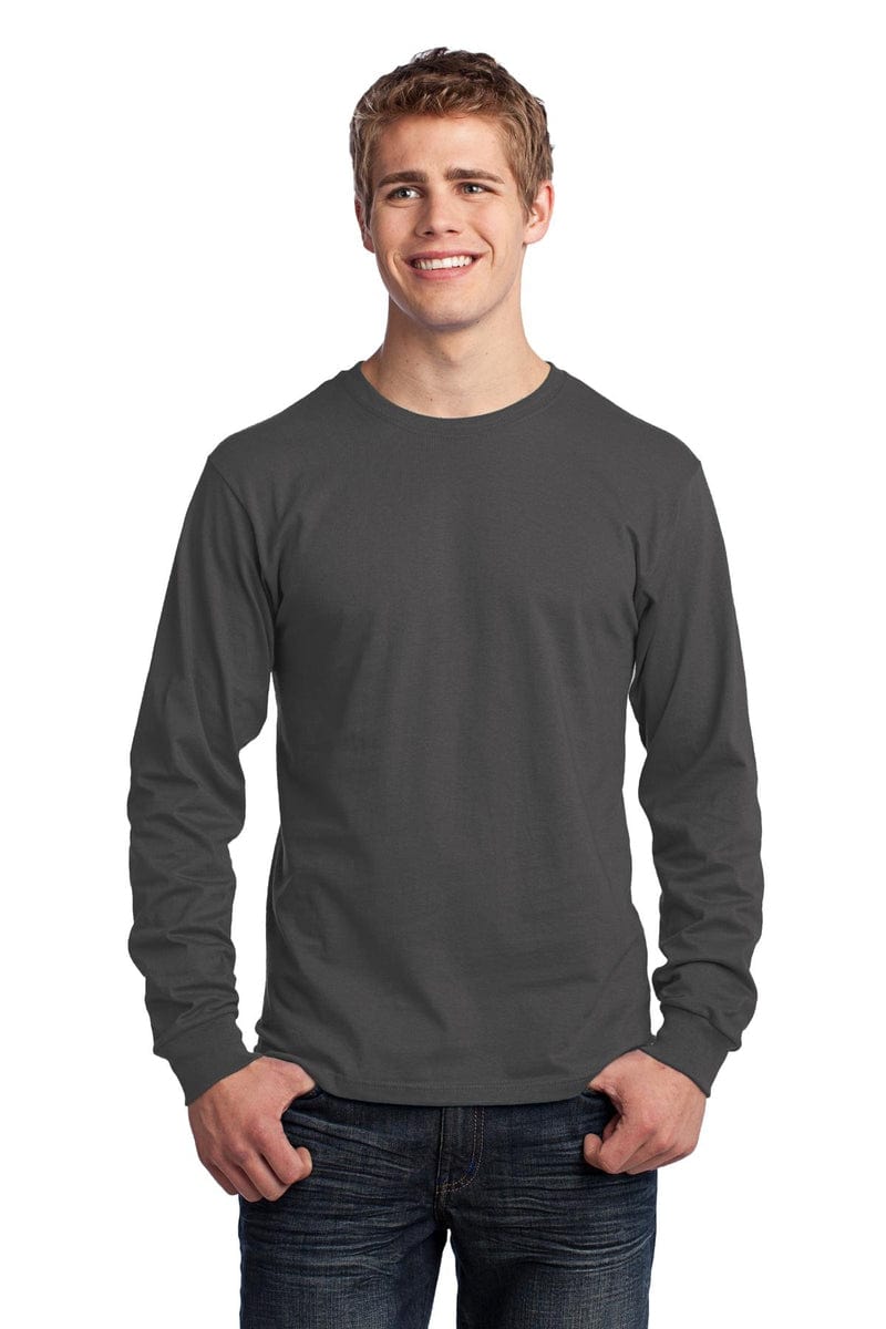 Port & Company PC54LS Long Sleeve Core Cotton Tee in 