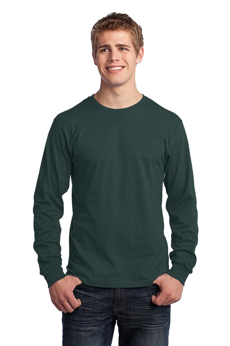 Port & Company PC54LS Long Sleeve Core Cotton Tee in 