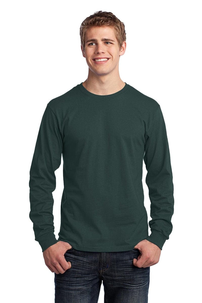 Port & Company PC54LS Long Sleeve Core Cotton Tee in 