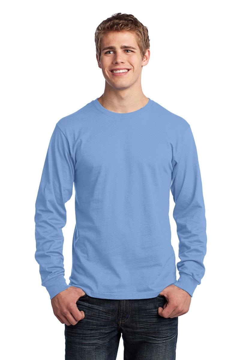 Port & Company PC54LS Long Sleeve Core Cotton Tee in 