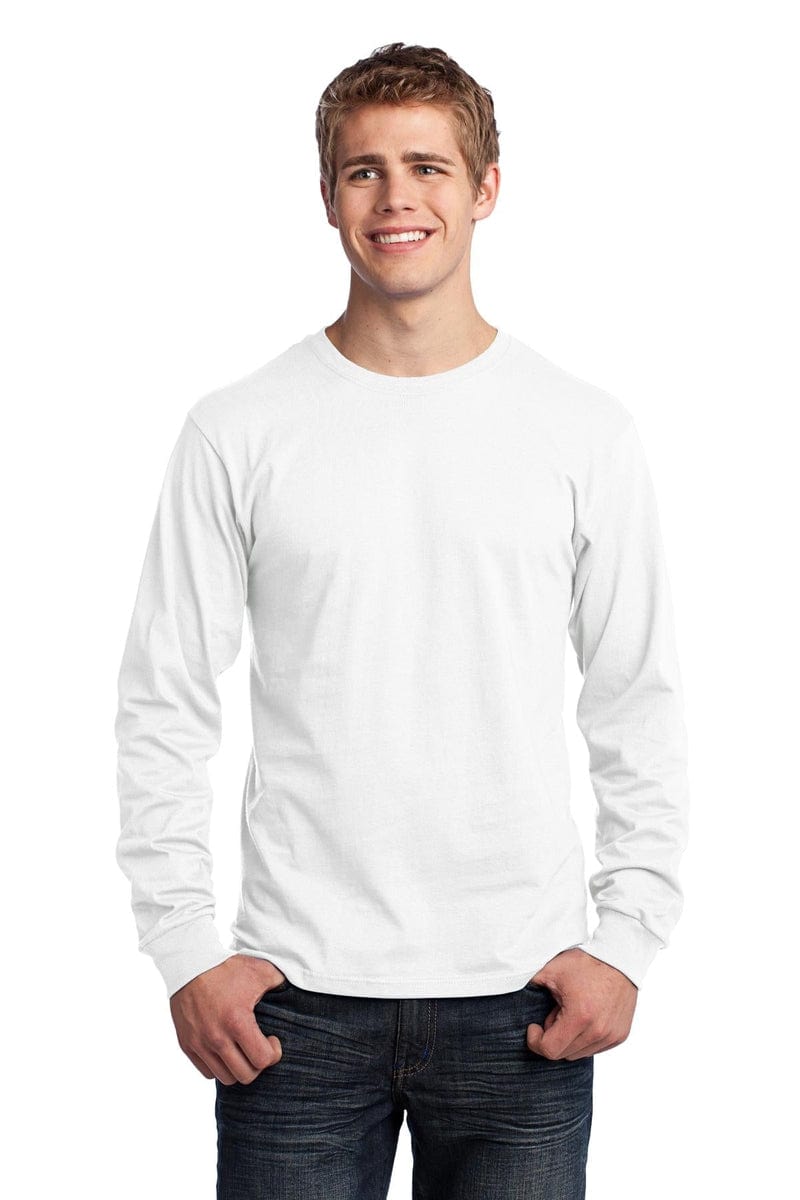 Port & Company PC54LS Long Sleeve Core Cotton Tee in 