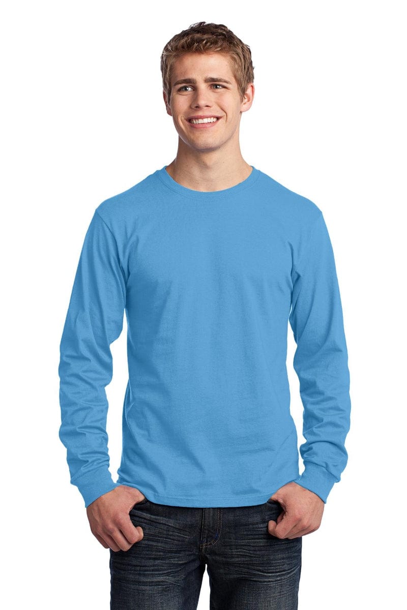 Port & Company PC54LS Long Sleeve Core Cotton Tee in 