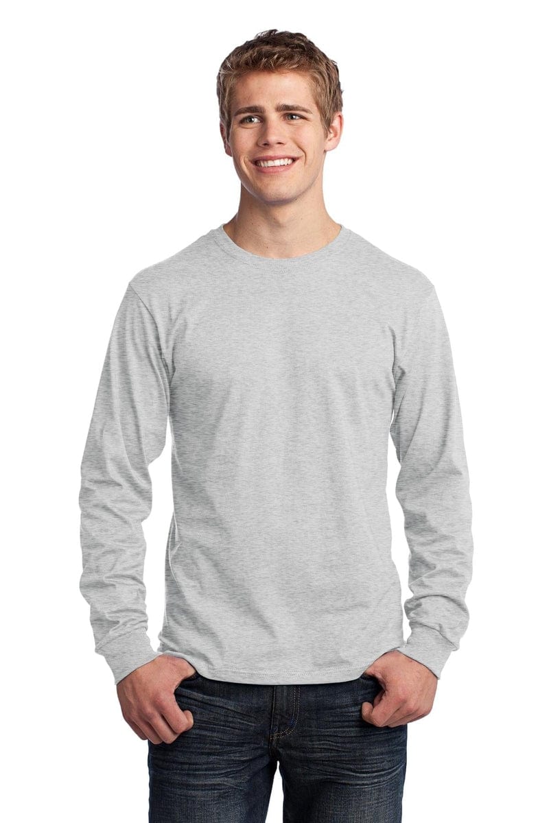 Port & Company PC54LS Long Sleeve Core Cotton Tee in 