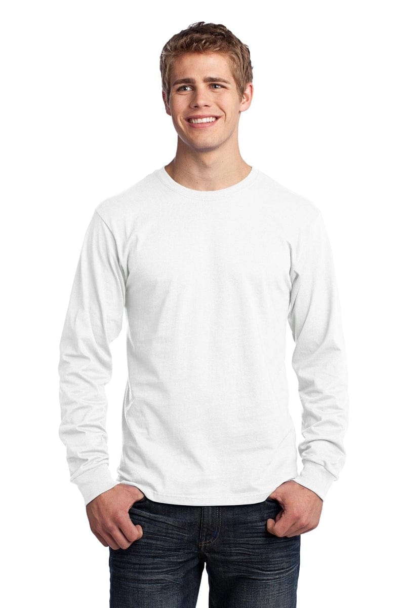 Port & Company PC54LS Long Sleeve Core Cotton Tee in 