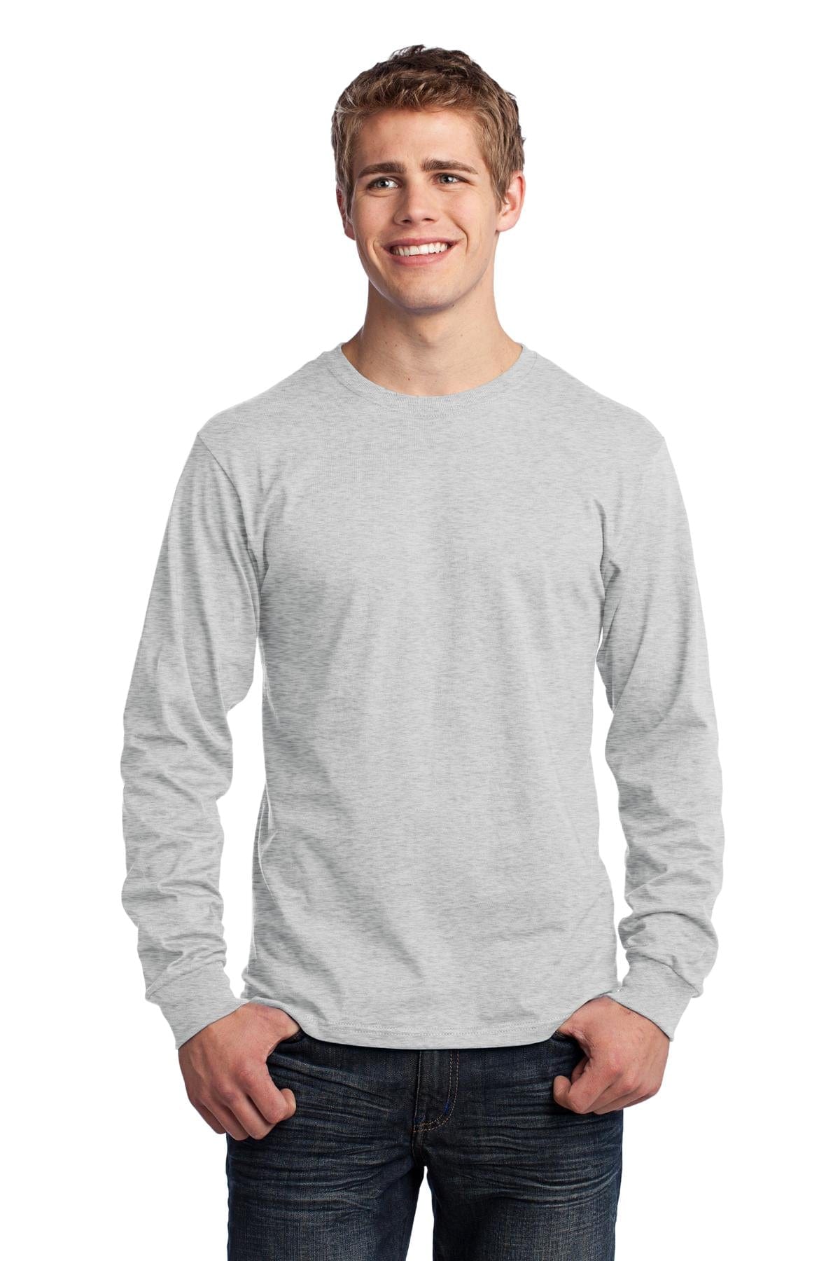 Port & Company PC54LS Long Sleeve Core Cotton Tee in 
