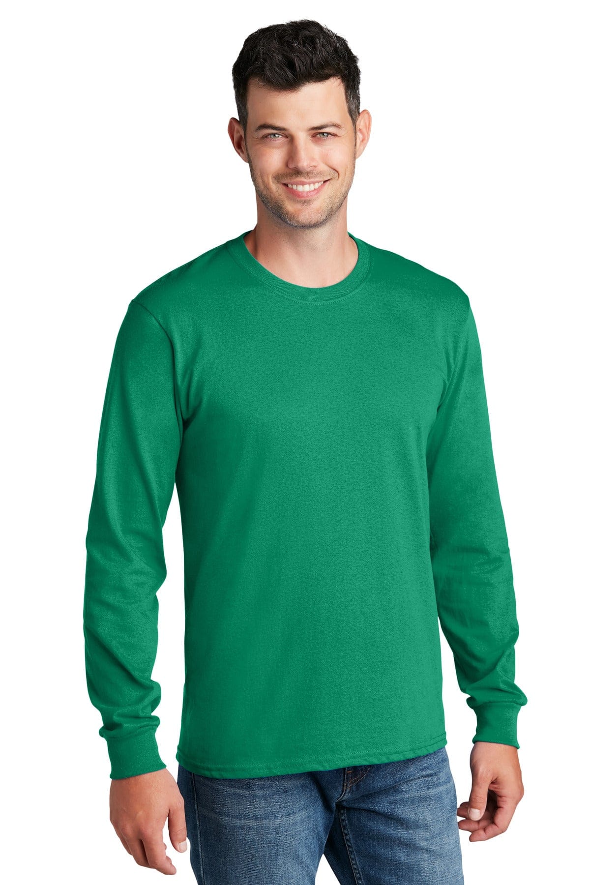 Port & Company T-Shirts S / Kelly Port & Company PC54LS Long Sleeve Core Cotton Tee