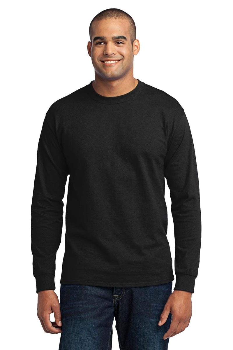 Port & Company PC55LST Tall Long Sleeve Core Blend Tee. in 
