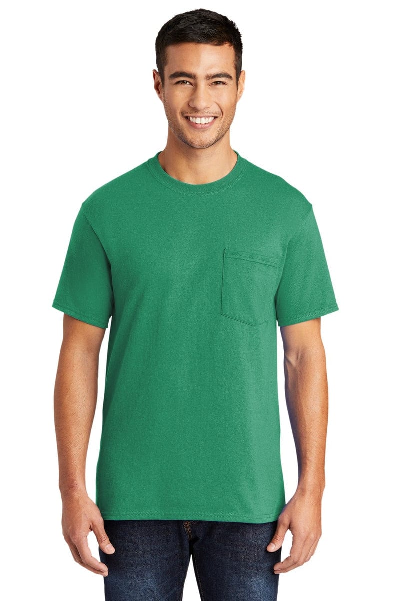 Port & Company PC55P Core Blend Pocket Tee. in 