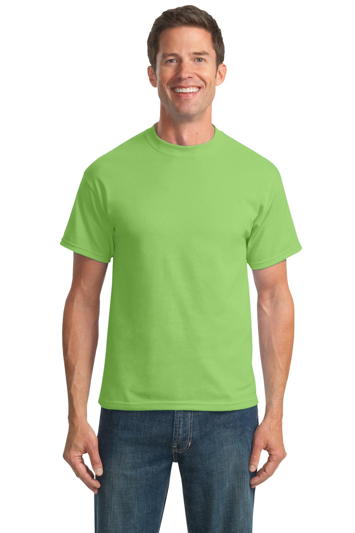 Port & Company T-Shirts LT / Lime Port & Company PC55T Tall Core Blend Tee.