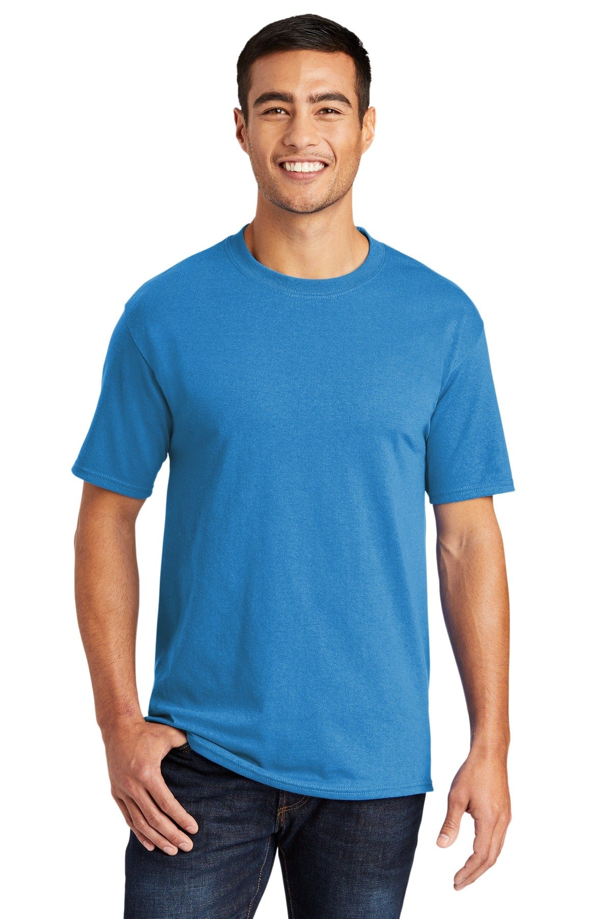Port & Company PC55T Tall Core Blend Tee. in 