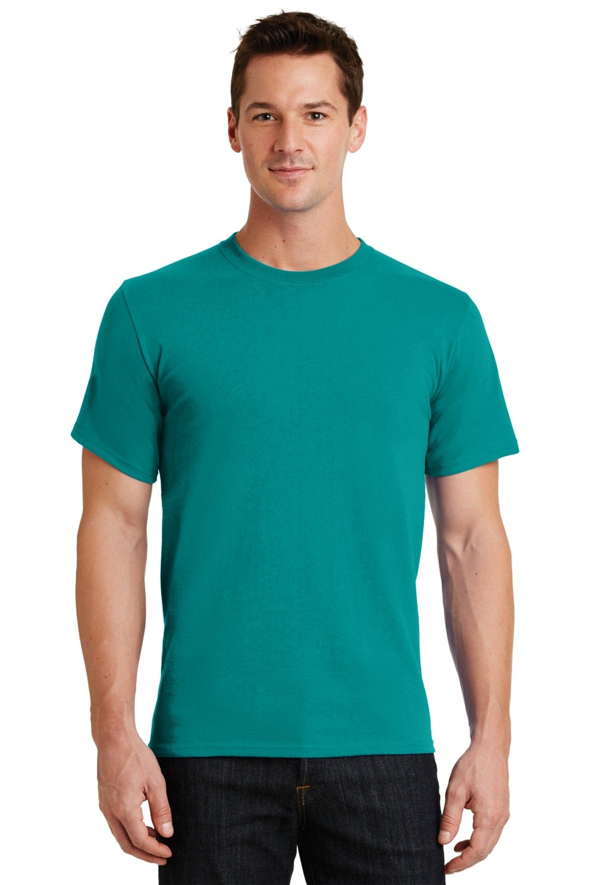 Port & Company PC61 Essential Tee in Jade Green