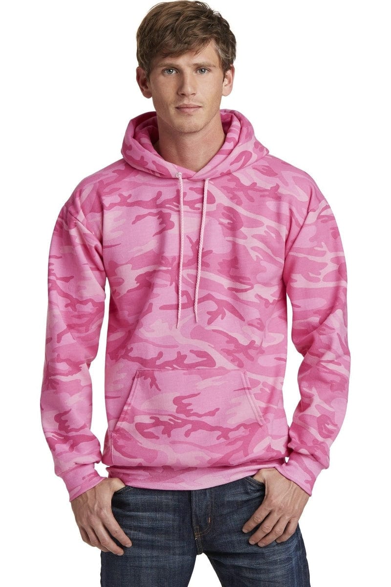 Port & Company PC78H Camo Hoodie in 