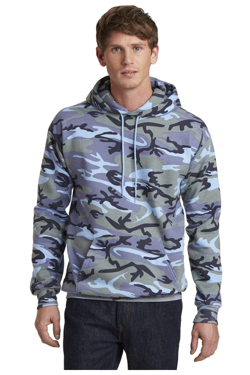 Port & Company PC78H Camo Hoodie in 