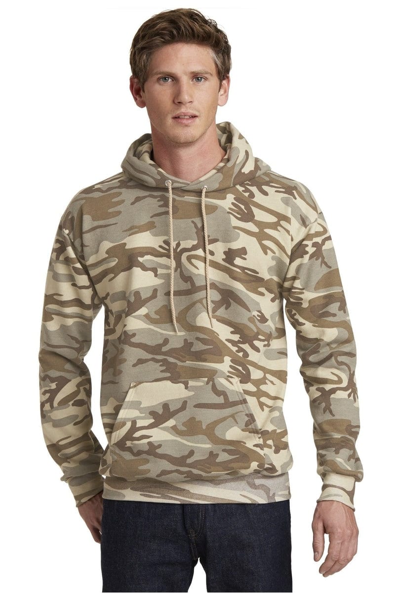 Port & Company PC78H Camo Hoodie in 