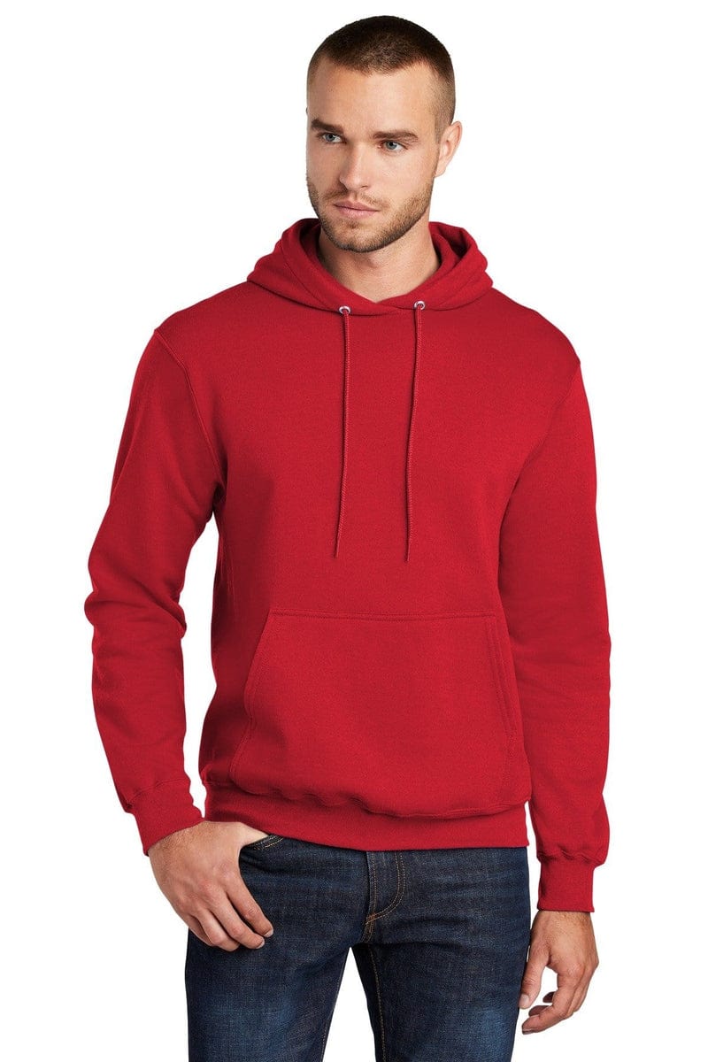 Port & Company PC78HT Tall Core Fleece Pullover Hooded Sweatshirt in 