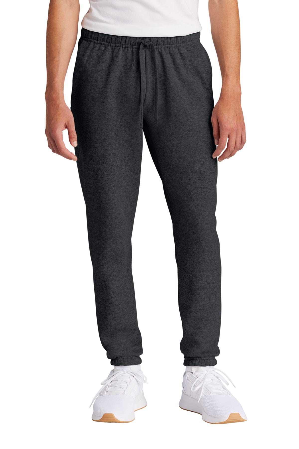 Port & Company PC78SP Core Fleece Sweatpant in Dark Heather Grey