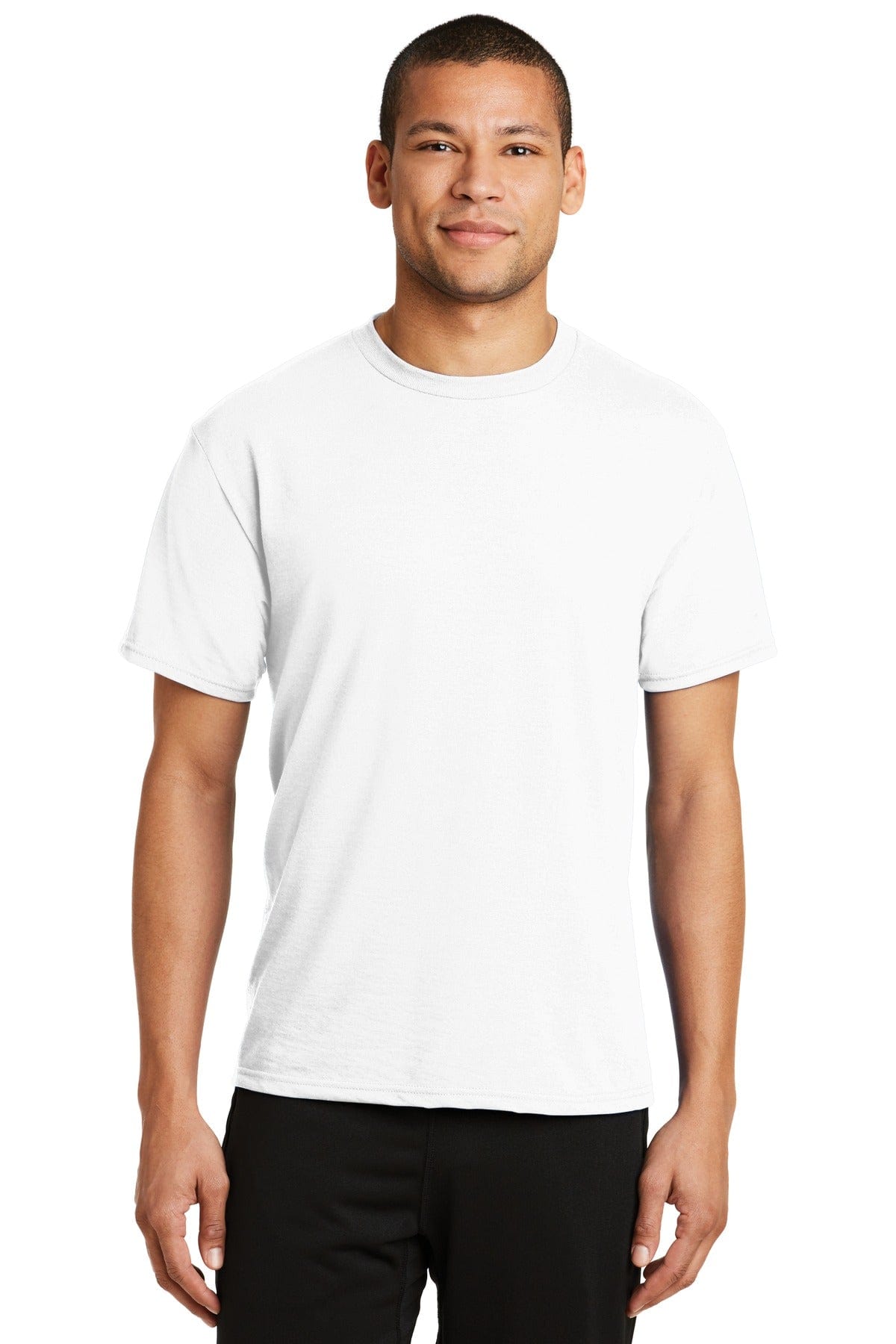 Port & Company Performance Blend Tee. PC381, Basic Colors in 