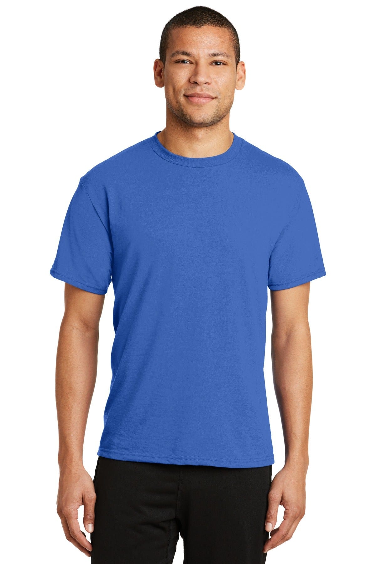 Port & Company Performance Blend Tee. PC381, Basic Colors in 