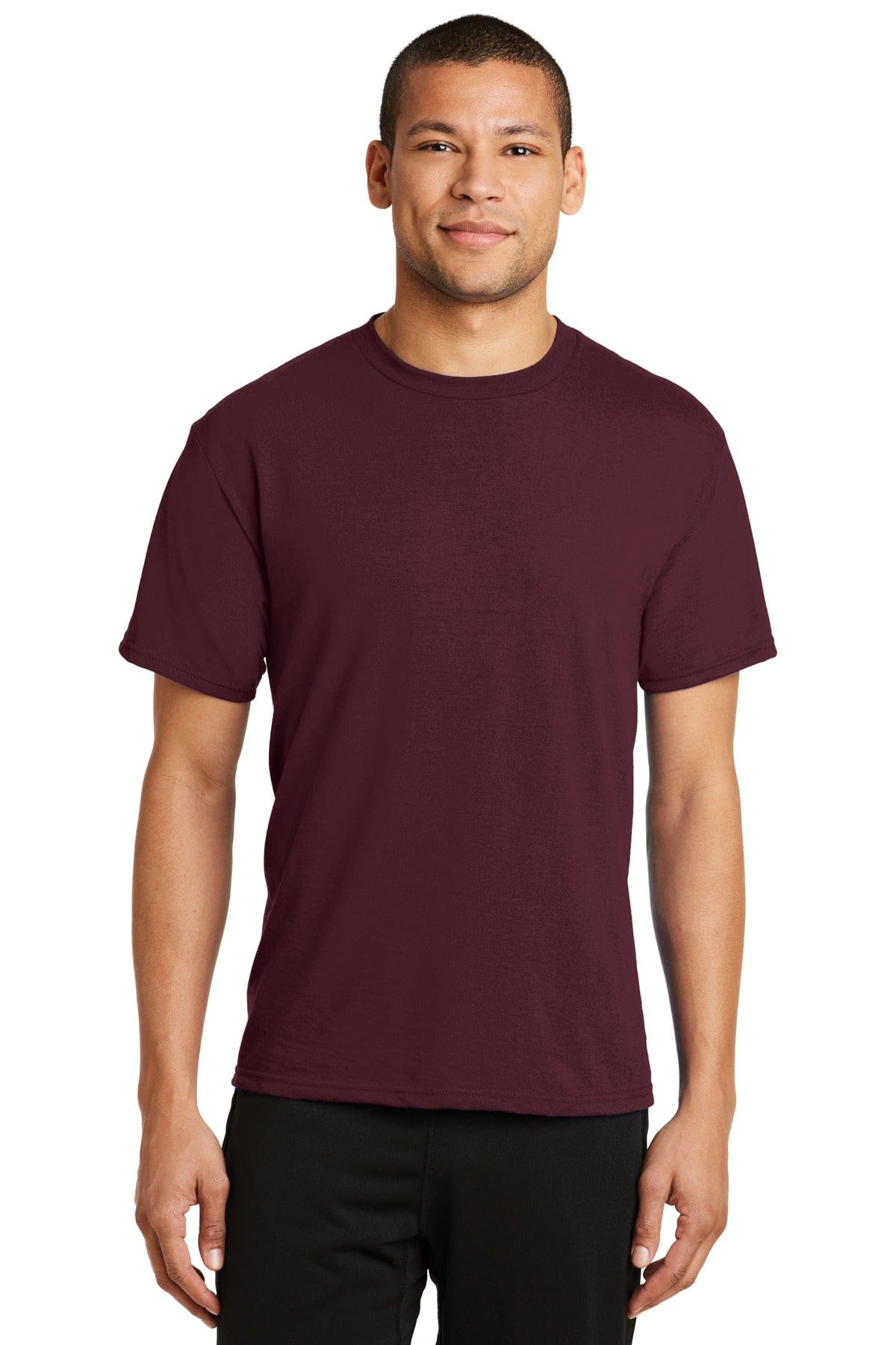 Port & Company T-Shirts S / Athletic Maroon Port & Company Performance Blend Tee. PC381