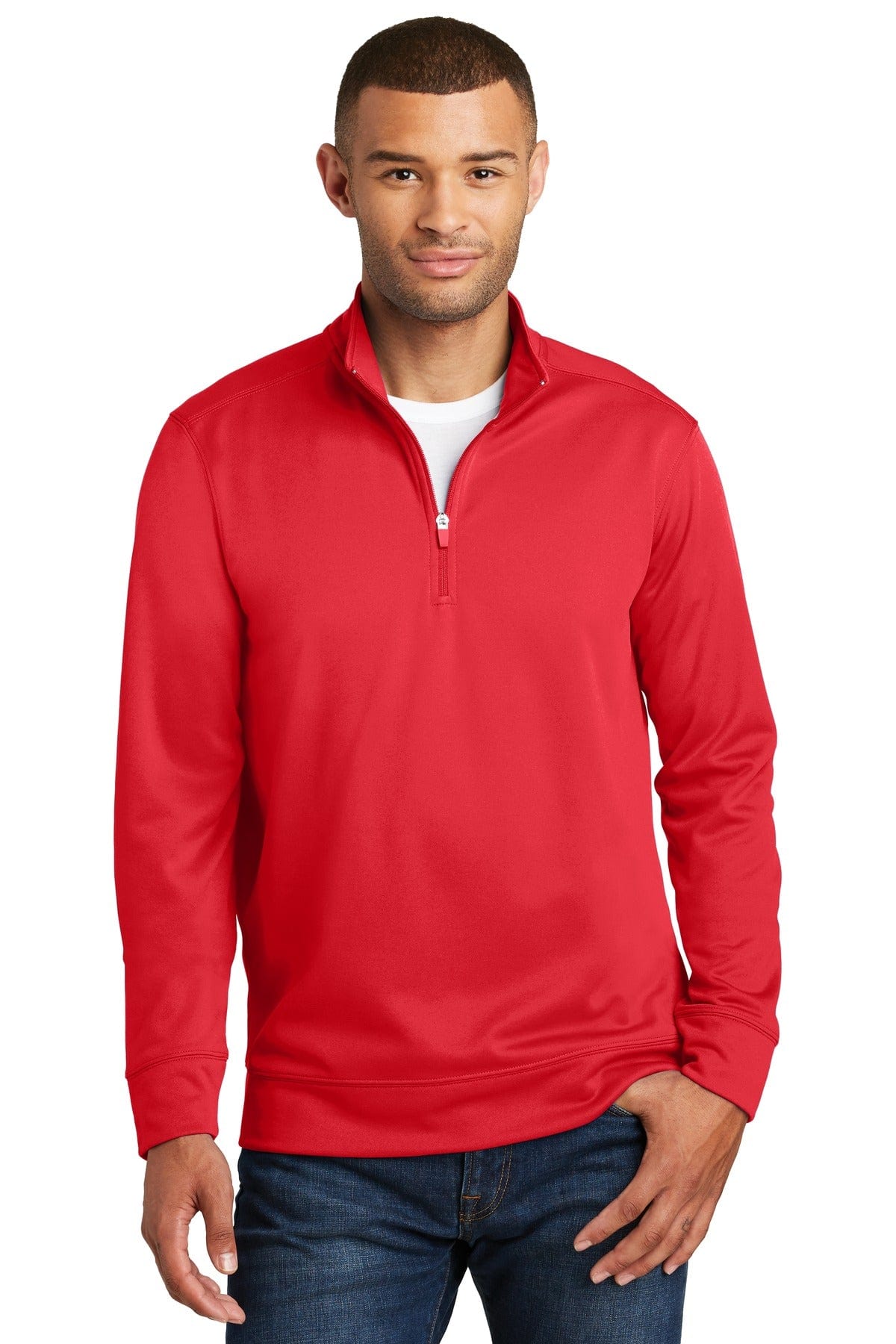 Port & Company Performance Fleece 1/4-Zip Pullover Sweatshirt. PC590Q in 
