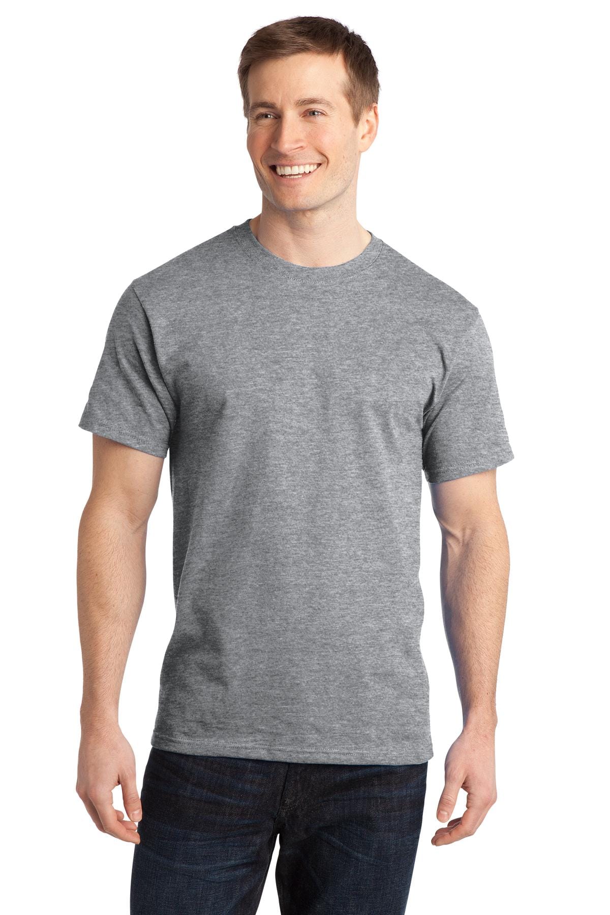 Port & Company T-Shirts S / Athletic Heather Port & Company - Ring Spun Cotton Tee. PC150, Basic Colors
