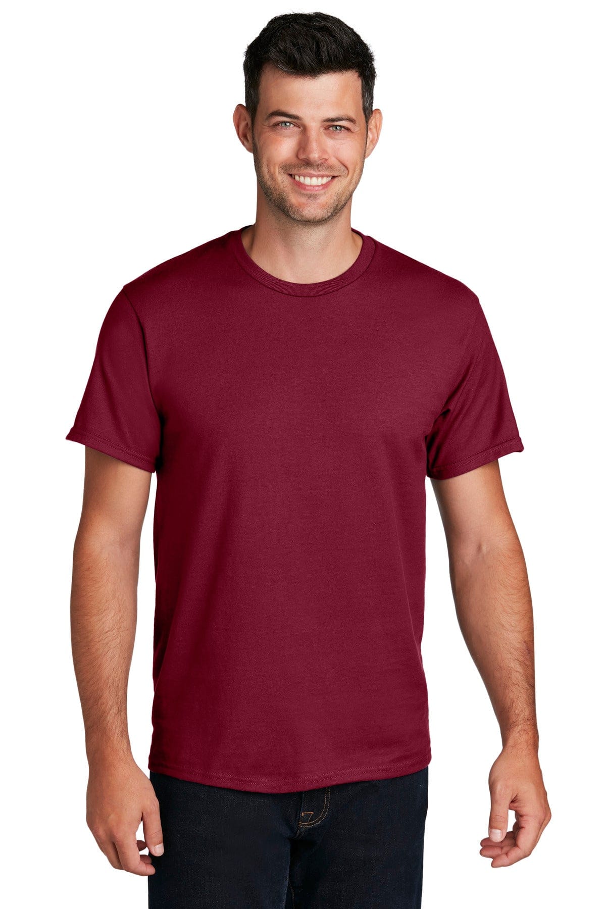 Port & Company T-Shirts S / Cardinal Port & Company - Ring Spun Cotton Tee. PC150