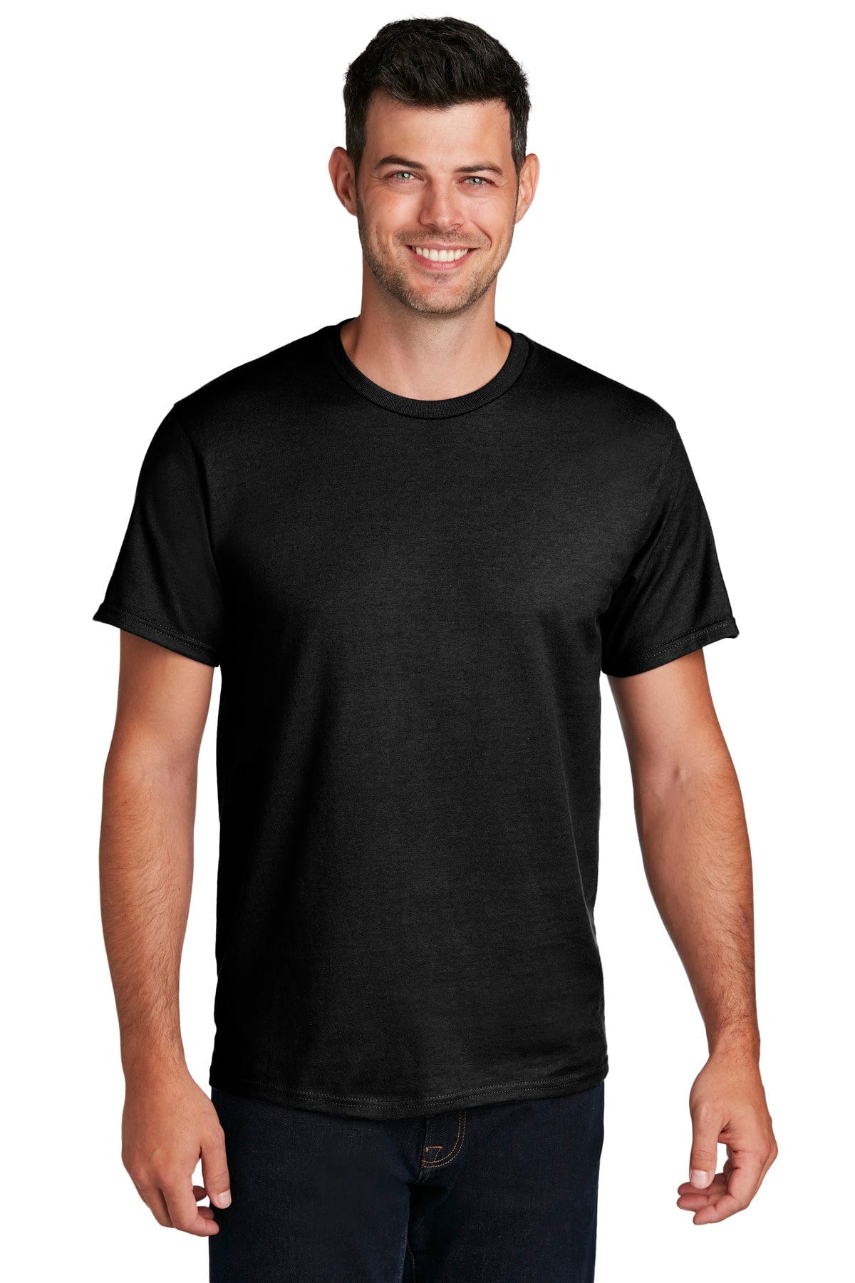 Port & Company T-Shirts S / Jet Black Port & Company - Ring Spun Cotton Tee. PC150