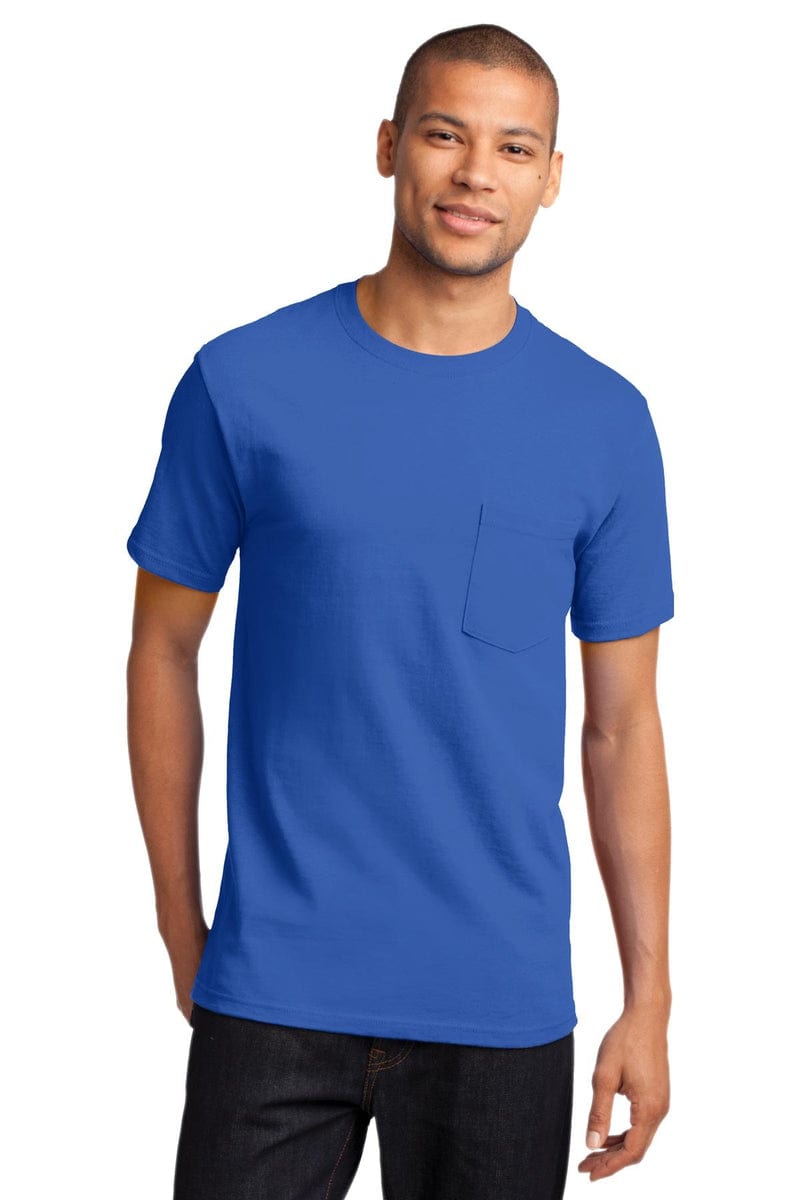 Port & Company - Tall Essential Pocket Tee. PC61PT in 
